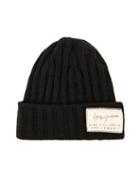 Yohji Yamamoto Ribbed-knit Beanie Hat