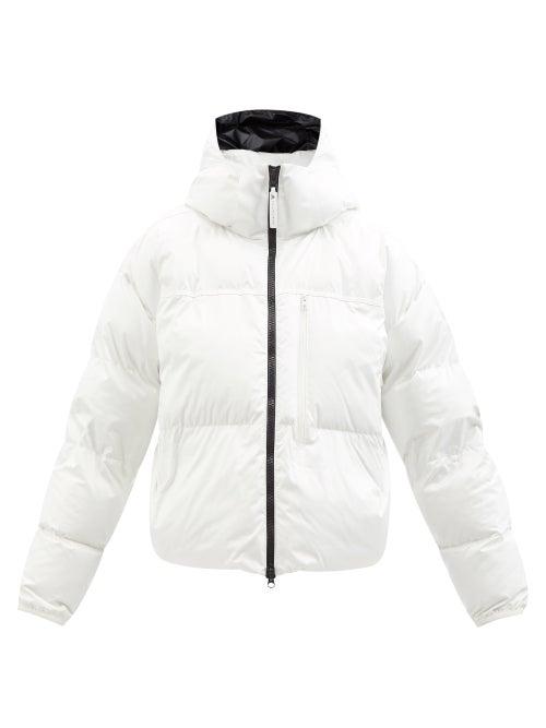Adidas By Stella Mccartney - Hooded Padded Jacket - Womens - White
