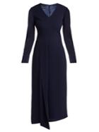Carl Kapp Shrimpton Wool-crepe Dress