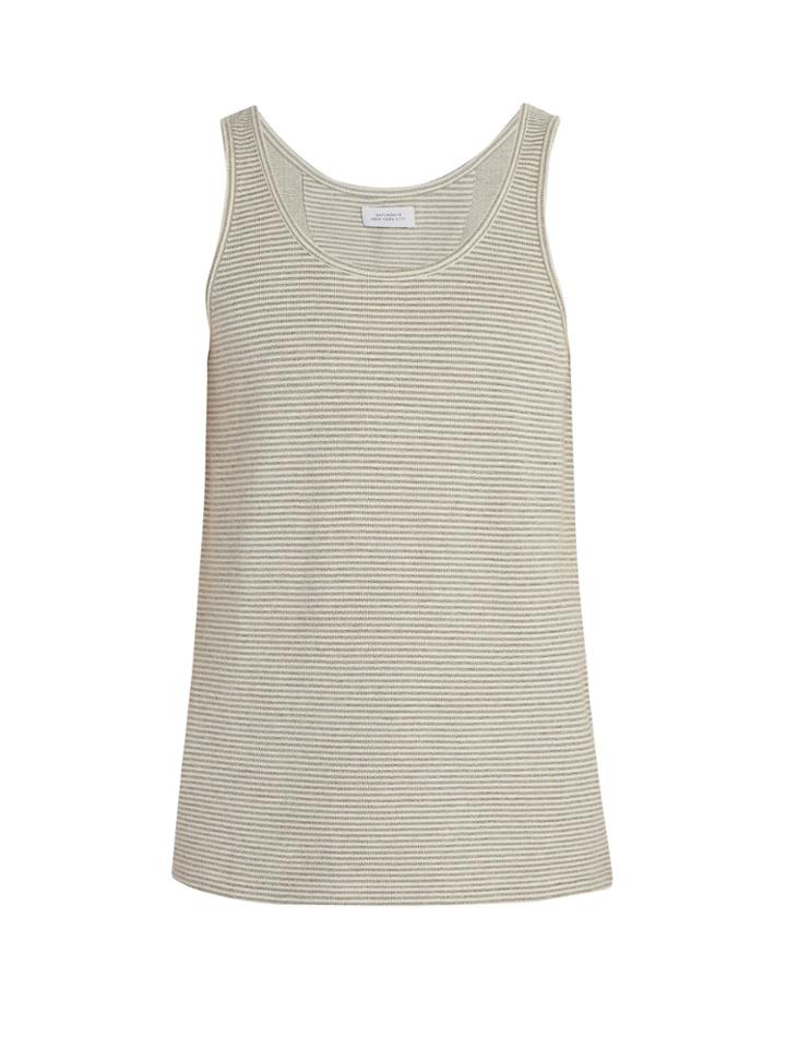 Saturdays Nyc Nick Cotton-blend Tank Top