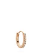 Matchesfashion.com Maria Tash - Eternity Diamond & 18kt Rose Gold Single Earring - Womens - Rose Gold