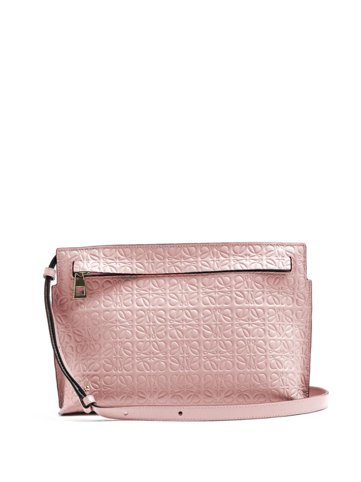 Loewe T Mini Leather Cross-body Bag