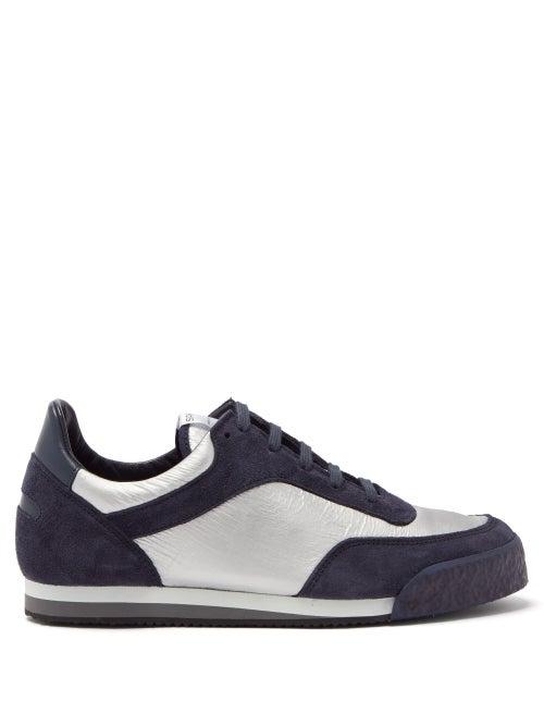 Matchesfashion.com Comme Des Garons Shirt - X Spalwart Pitch Low Trainers - Mens - Navy