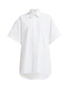 Matchesfashion.com Raey - Oversized Cotton Shirt - Womens - White