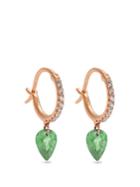 Raphaele Canot Set Free Diamond, Tsavorite & Gold Earrings