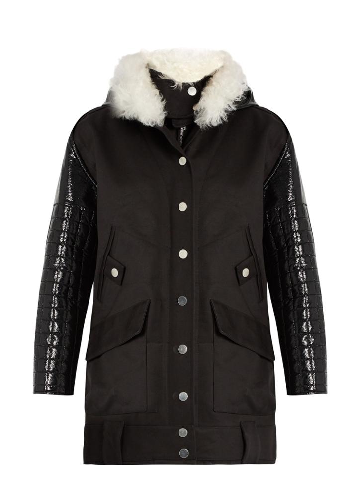 Courrèges Layered Cotton-drill Parka