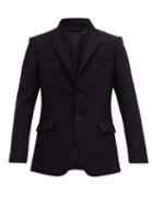 Matchesfashion.com Wardrobe. Nyc - Release 05 Single-breasted Wool Blazer - Mens - Black
