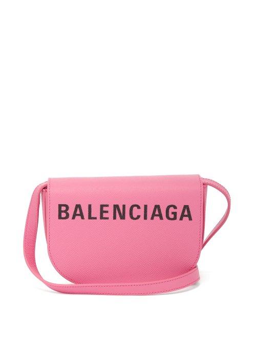 Matchesfashion.com Balenciaga - Ville Calfskin Day Bag - Womens - Pink