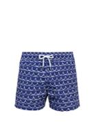 Frescobol Carioca Sports Planalto-print Swim Shorts