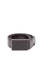 Prada Rectangular-buckle Saffiano-leather Belt