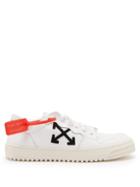 Matchesfashion.com Off-white - 3.0 Low Top Leather Trainers - Mens - White Black