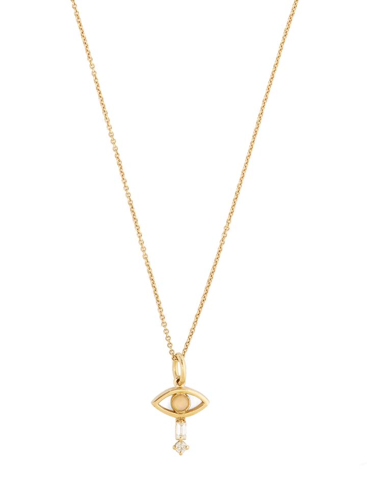 Ileana Makri Diamond, Opal & Yellow-gold Necklace