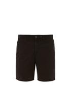 Matchesfashion.com Rag & Bone - Cotton Blend Chino Shorts - Mens - Black