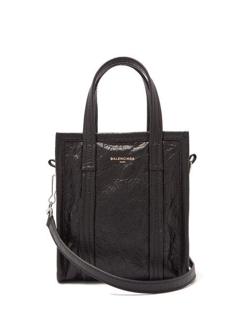 Matchesfashion.com Balenciaga - Bazar Shopper Xxs - Womens - Black