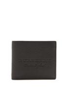 Burberry Logo-debossed Grained-leather Wallet