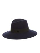 Maison Michel Kate Showerproof Rabbit-fur Felt Hat