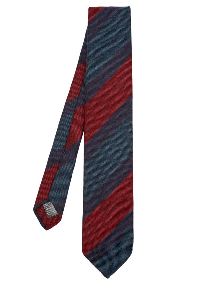 Dunhill Striped Wool Tie