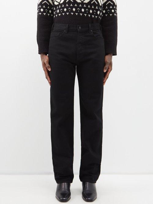Nili Lotan - Billie Straight-leg Jeans - Mens - Black