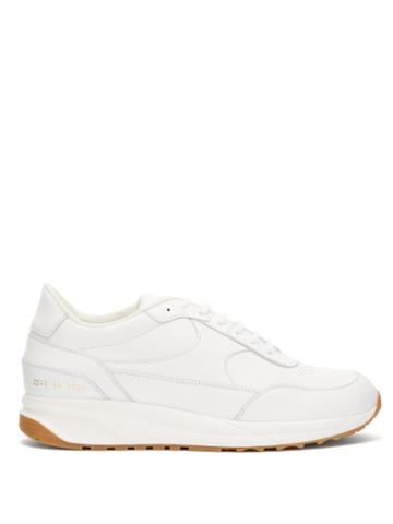 Matchesfashion.com Common Projects - Track Classic Leather Trainers - Mens - White Multi