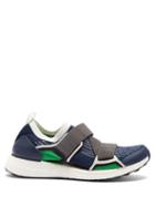 Matchesfashion.com Adidas By Stella Mccartney - Ultra Boost Slip On Knitted Trainers - Womens - Blue Multi