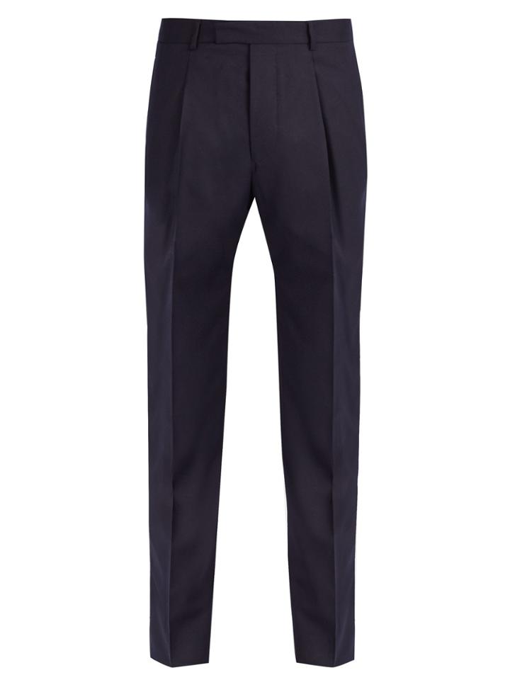 Officine Générale Marcel Wool-flannel Trousers