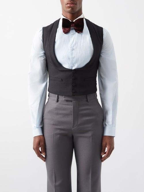 Gucci - Wool-blend Waistcoat - Mens - Black