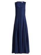 Elizabeth And James Lenox Sleeveless Linen-blend Dress