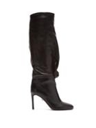 Matchesfashion.com Samuele Failli - Betsy Knee High Leather Boots - Womens - Brown