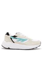 Matchesfashion.com Hi-tec Hts74 - Silver Shadow Rgs Suede And Mesh Trainers - Womens - White Multi