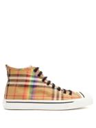 Burberry Low-top Check Trainers