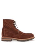 Matchesfashion.com Brunello Cucinelli - Suede Lace Up Boots - Mens - Brown