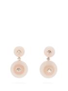 Matchesfashion.com Fernando Jorge - Signal 18kt Gold, Opal & Rose Quartz Earrings - Womens - Pink
