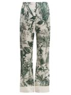 F.r.s - For Restless Sleepers Etere Floral-print Cotton-blend Trousers