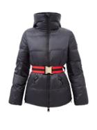 Goldbergh - Snowmass Belted Quilted Down Ski Jacket - Womens - Black