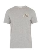 Moncler Badge-appliqu Cotton T-shirt
