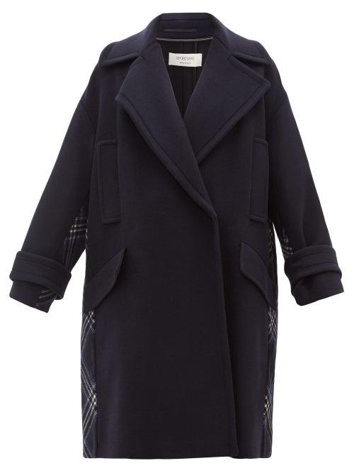 Matchesfashion.com Sportmax - Emily Coat - Womens - Navy