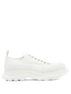 Matchesfashion.com Alexander Mcqueen - Chunky-sole Canvas Trainers - Mens - White