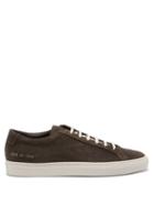 Common Projects - Original Achilles Suede Trainers - Mens - Olive Green