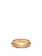 Matchesfashion.com Harwell Godfrey - Rosa Diamond, Sapphire & 18kt Gold Ring - Womens - Multi