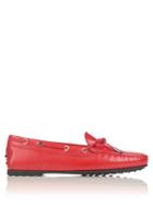 Tod's Gommini Lace-up Leather Loafers