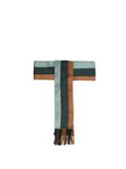 Etro Striped Tassel-end Silk Belt
