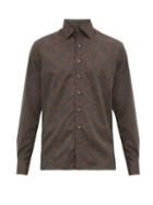 Matchesfashion.com Etro - Paisley Print Cotton Shirt - Mens - Green Multi