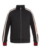 Gucci Web-trimmed Jersey Track Top