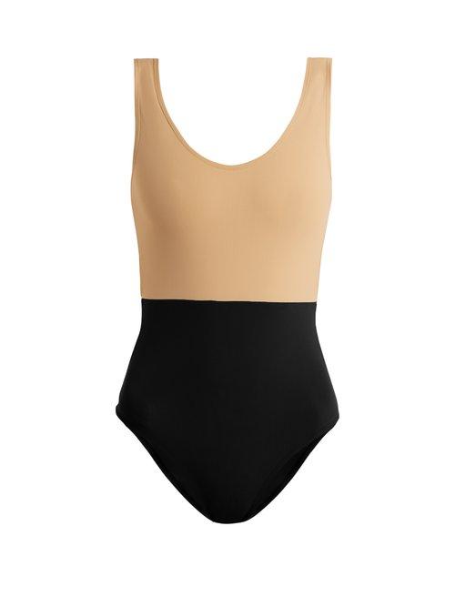 Matchesfashion.com Albus Lumen - Costa Bi Colour Swimsuit - Womens - Multi