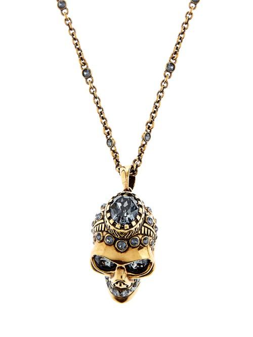 Alexander Mcqueen Victorian-style Skull Necklace