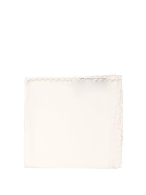 Mens Accessories Tom Ford - Silk-twill Pocket Square - Mens - White