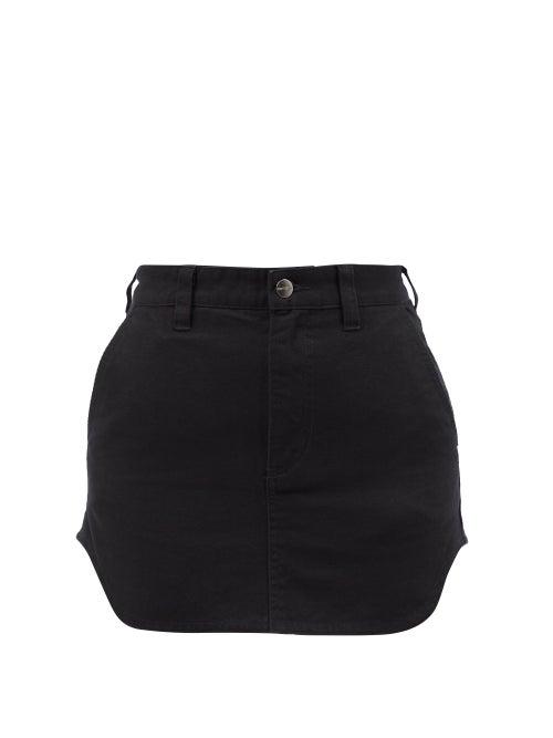 Wardrobe.nyc Wardrobe. Nyc - X Carhartt Dearborn Organic Cotton Mini Skirt - Womens - Black