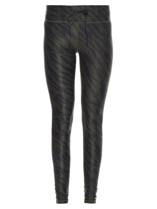 The Upside Deep River-print Performance Leggings