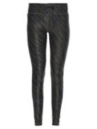 The Upside Deep River-print Performance Leggings