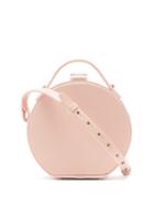 Matchesfashion.com Nico Giani - Tunilla Mini Matte Leather Circle Bag - Womens - Light Pink